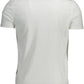 White Cotton Men Polo Shirt