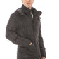 Black Polyester Men Jacket