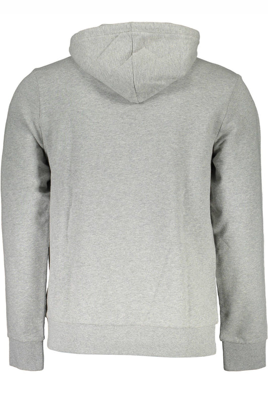 Gray Cotton Men Sweater
