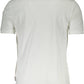 White Cotton Men Polo Shirt