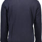 Blue Cotton Men Sweater