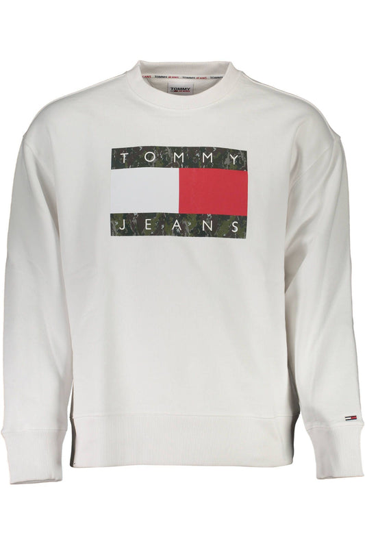 White Cotton Men Sweater