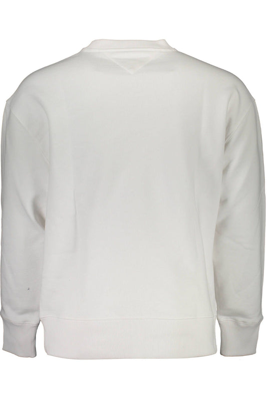White Cotton Men Sweater