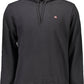 Black Cotton Men Sweater