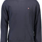 Blue Organic Cotton Men Sweater