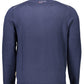 Blue Wool Men Sweater
