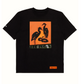 Black Cotton Men T-Shirt