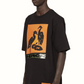 Black Cotton Men T-Shirt