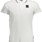 White Cotton Men Polo Shirt