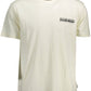 White Cotton Men T-Shirt