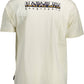 White Cotton Men T-Shirt