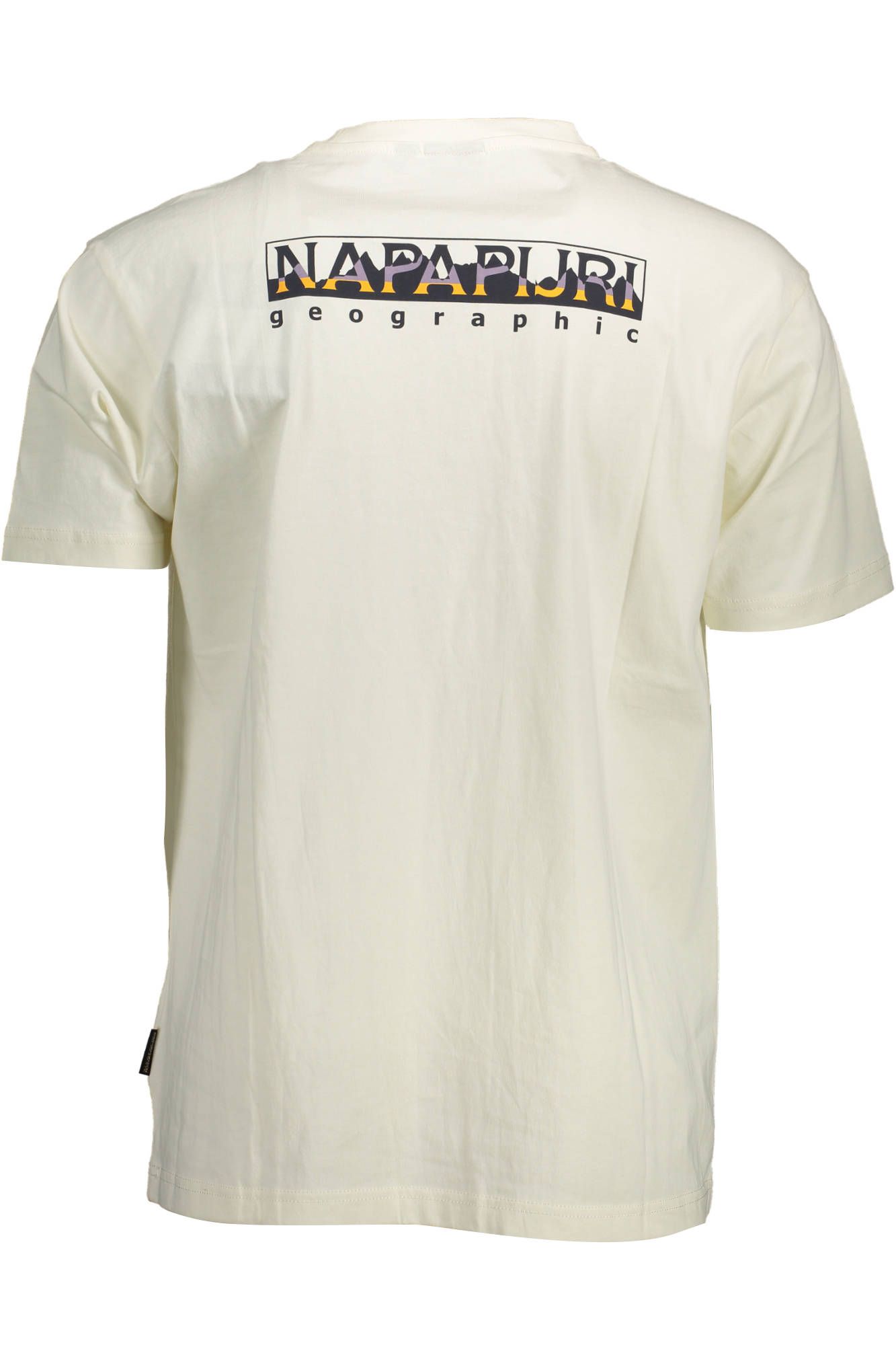 White Cotton Men T-Shirt