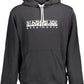 Black Cotton Men Sweater