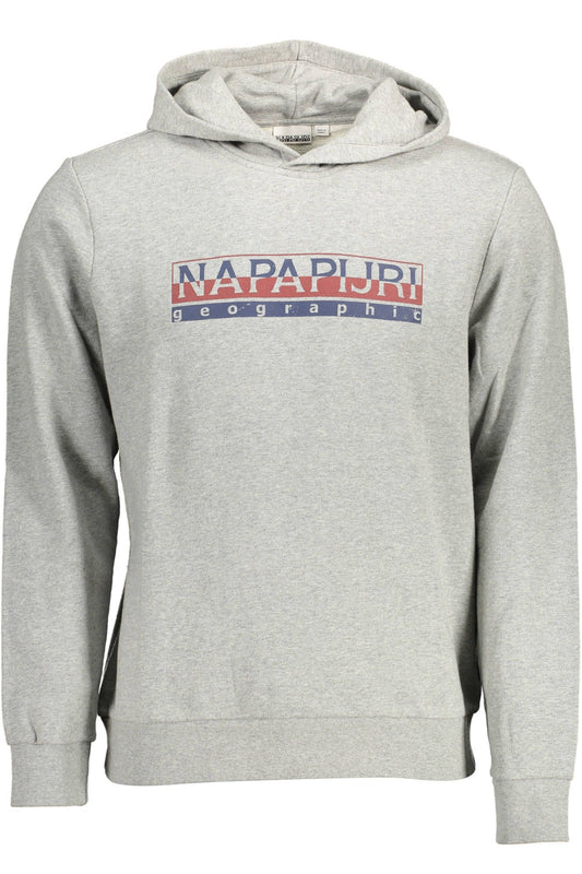 Gray Cotton Men Sweater