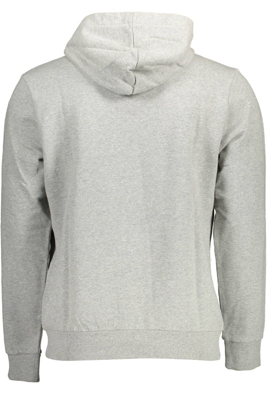 Gray Cotton Men Sweater