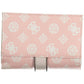 Pink Polyurethane Women Wallet