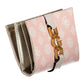 Pink Polyurethane Women Wallet