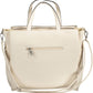 White Polyethylene Women Handbag