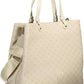 Beige PVC Women Handbag