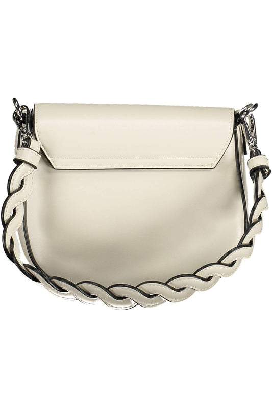 White PVC Women Handbag