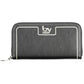 Black Polyurethane Women Wallet