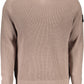 Brown Cotton Men Shirt
