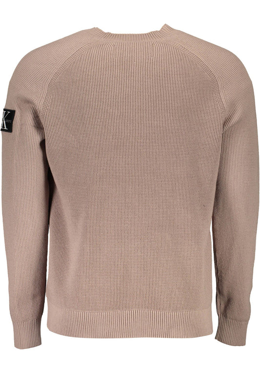 Brown Cotton Men Shirt