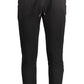 Black Cotton Men's Sport Trouser