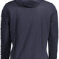 Blue Cotton Men Sweater