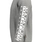 Gray Cotton Men Sweater