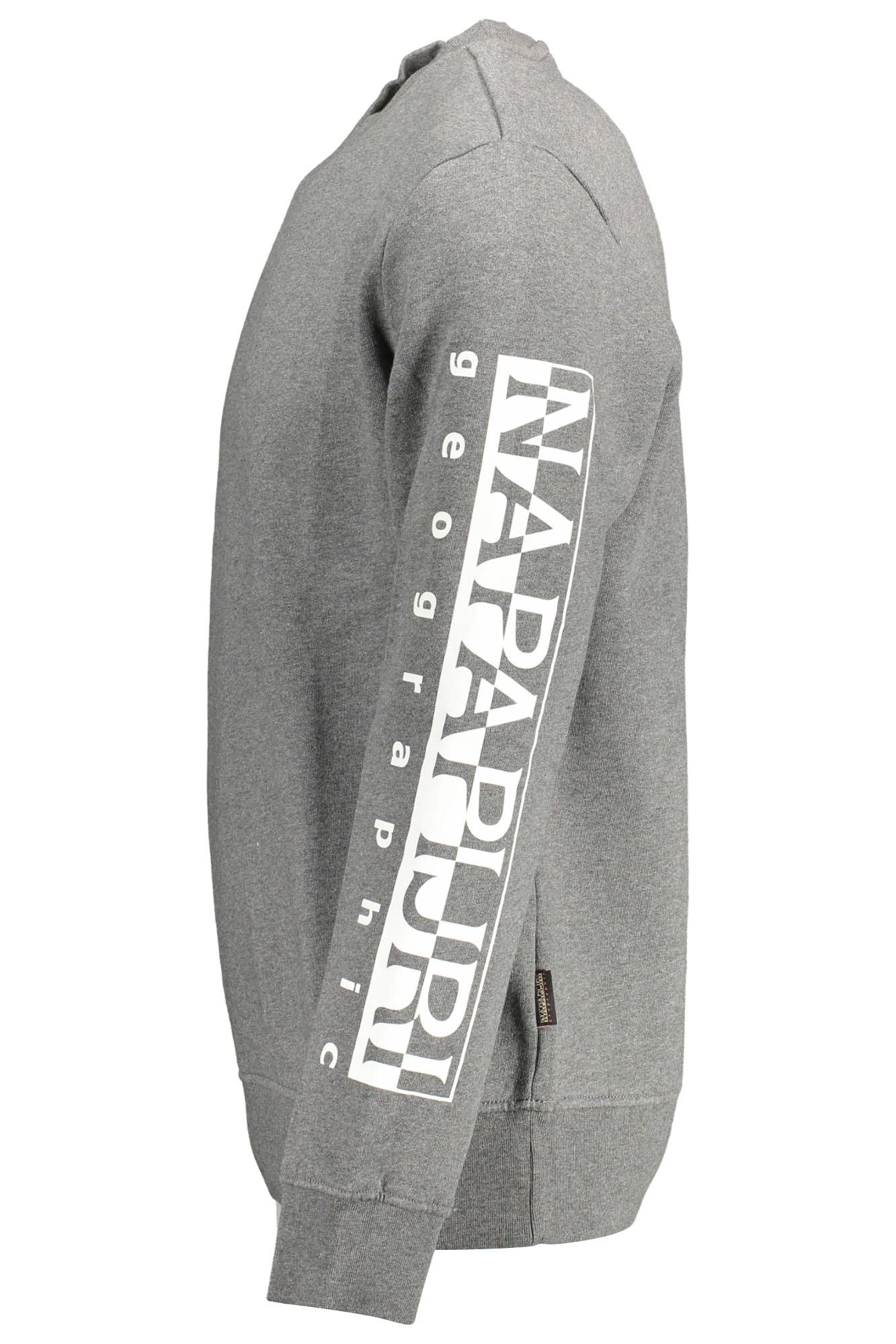 Gray Cotton Men Sweater