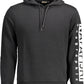 Black Cotton Men Sweater