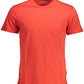 Red Cotton Men T-Shirt