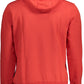 Red Organic Cotton Men Sweater