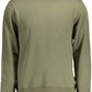 Green Cotton Men Sweater