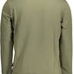 Green Cotton Men Sweater