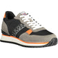 Gray Polyester Men Sneaker
