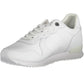 White Polyester Men Sneaker