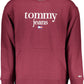 Purple Cotton Men Sweater