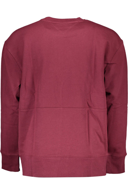 Purple Cotton Men Sweater