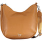 Brown Polyethylene Women Handbag