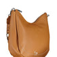 Brown Polyethylene Women Handbag