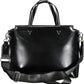 Black Polyethylene Women Handbag