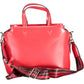 Red Polyethylene Women Handbag
