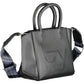 Black Polyethylene Women Handbag