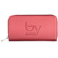 Red Polyurethane Women Wallet