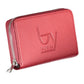 Red Polyurethane Women Wallet