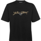 Black Cotton Men T-Shirt