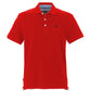 Red Cotton Men Polo