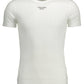 White Cotton Men T-Shirt